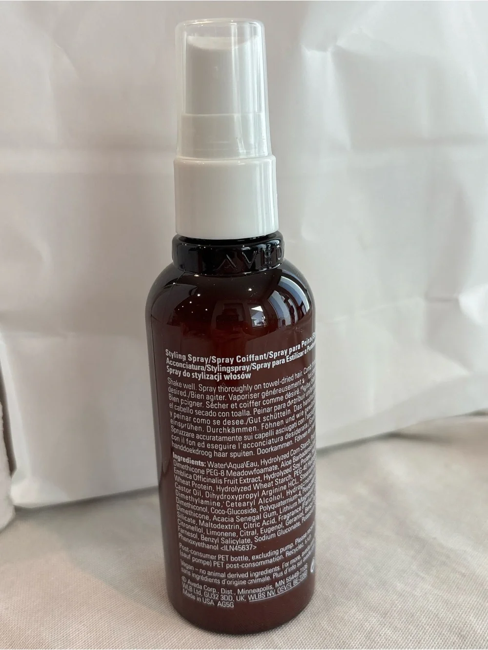Aveda Thickening Tonic Hair Volume Spray 3.4 oz 100ml New Full Size